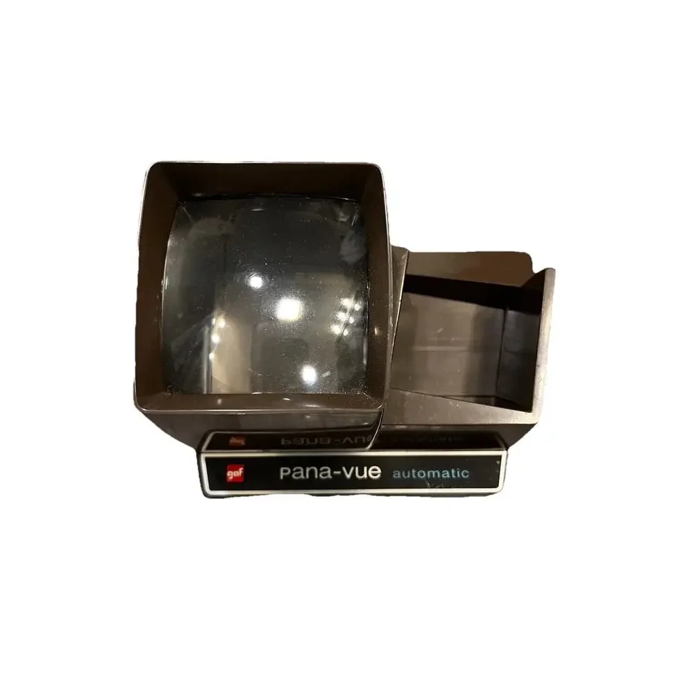 Vintage Gaf Pana-Vue Automatic Lighted 2x2 Slide Viewer Tested Works